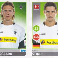 2x Borussia Mönchengladbach Topps Sammelbilder 2017