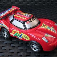 Spielzeugauto Rennwagen 15 cm rot Friktionsantrieb Rennauto Sportwagen Automobil