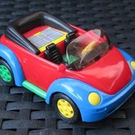 NEU: Spielzeugauto Sportwagen 11 cm Friktionsantrieb Cabriolet Käfer Auto Renn