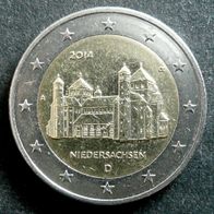 2 Euro - BRD - 2014 - A (Niedersachsen)
