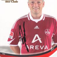 1. FC Nürnberg Autogrammkarte 2010 Dirk Bremser