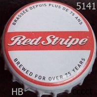 Red Stripe 75 ans Jahre Brauerei Bier Kronkorken Jamaika 2018 Kronenkorken, Karibik