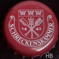 Schreckenskammer Bier Brauerei Kronkorken HB Randzeichen aus Köln Kronenkorken