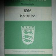 Wanderkarte Karlsruhe 1:25000 Normalausgabe