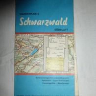 Wanderkarte Schwarzwald Südblatt RV Verlag 1:100000