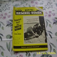 Bastei Kriminal-Roman Nr. 492