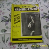 Bastei Kriminal-Roman Nr. 493