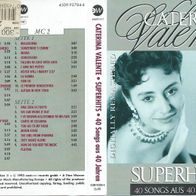 Original 2 MC Box " Caterina Valente Superhits 2er Set Musik Kassetten 40 Songs