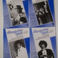 Zaubertrick Zeitschrift Magische Welt - kompletter Jahrg. 1993 4 Hefte