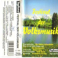 original MC " Festival der Volksmusik " Music Kassette Musik Melodie und Lieder