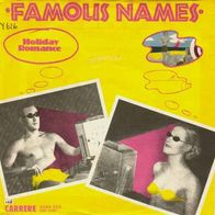 Vinyl Single: Famous Names - Holiday romance / Talk it out Y626