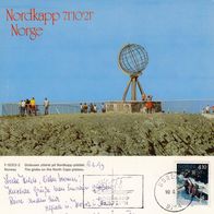 AK Nordkapp in Farbe von 1993