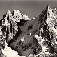 AK Au pays du Mont Blanc s/ w - unbenutzt