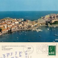 AK Calvi - Stadt und Hafen von 1977 in Farbe