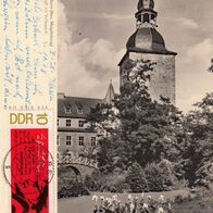AK Möckern - Schloß mit Volkspark s/ w von 1968