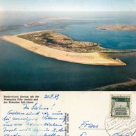 AK Insel Amrum Luftbild von 1969 in Farbe