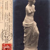 AK Statue Venus von Milo s/ w von 1909