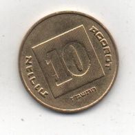 Münze Israel 10 Shekel .