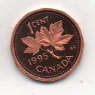 Münze Canada 1 Cent 1995