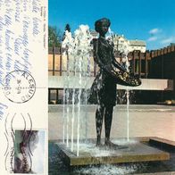 AK Molde Rosepiken Brunnen Springbrunnen in Farbe von 1974