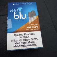 MYBLU 2 x 1,5 ml Liquidpods 18 mg/ ml Tobacco