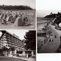 3 verschiedene AK Biarritz Strand - Hotel Gallic - Promenade s/ w - unbenutzt