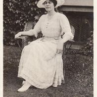 Pressefoto von Helen Hughes 1916, älteste Tochter von C.E. Hughes, USA