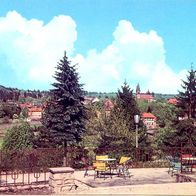 AK Friedrichsbrunn Harz Sanatorium Ernst Thälmann in Farbe