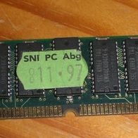 PC-RAM 16 MB PS/2 EDO SIMM, Single Sided 72-Pin, SNI-PC Samsung KMM5364105CKG-6