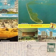 AK Sylt Insel Westerland - Mehrbildkarte von 1970
