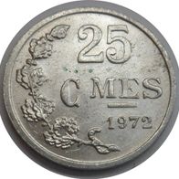 Luxemburg 25 Centimes 1972 ## R