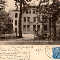 AK Elbingerode Harz Diakonissen-Mutterhaus Neuvandsburg Haus "Eiche" s/ w v. 1957