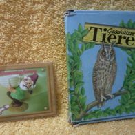 Quartett DDR Karten Spielkarte > Geschützte Tiere Pößneck Lernmittel Altenburg