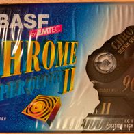 Audiokassette BASF CHROME Super Quality II 90