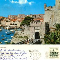 AK Dubrovnik Jugoslawien von 1971 in Farbe