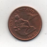 Münze Philippinen 1 Centavo 1963