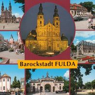 AK Fulda Barockstadt Mehrbildkarte in Farbe