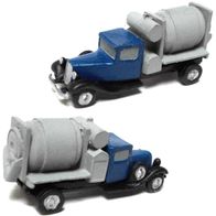 Ford AA ´31, Cement Truck, Betonmischer, blau-grau, Kleinserie, Ep2, Wheel Works
