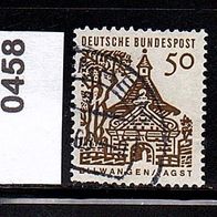 Bundesrepublik Deutschland Mi. Nr. 458 Deutsche Bauwerke - Schlosstor Ellwangen o <