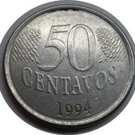 Brasilien 50 Centavos 1994 ## Kof11