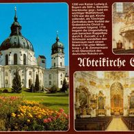 AK Abteikirche Ettal Mehrbildkarte in Farbe