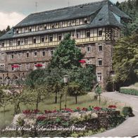 AK Helmarshausen Diemel Waldsanatorium "Haus Kleine" in Farbe