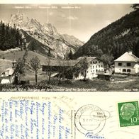 AK Hirschbichl, Übergang vom Berchtesgadener Land ins Salzburgerland von 1956