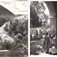 2 AK Bou-Saada Algerien Cite du Bonheur Les Gordes / Une echappee von 1968