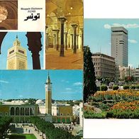 3 AK Tunis von 1971 in Farbe