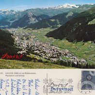 AK Davos von 1967 in Farbe