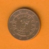 Österreich 1 Cent 2012