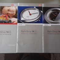 3 Kataloge Bahn Shop mit mehreren Seiten Wiking Modelle .......