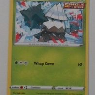 Pokemon-Karte Snover, Nr. 009/198 E (T*)