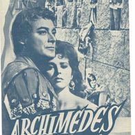 Filmprogramm WNF Nr. 3897 Archimedes Löwe von Syrakus 4 Seiten